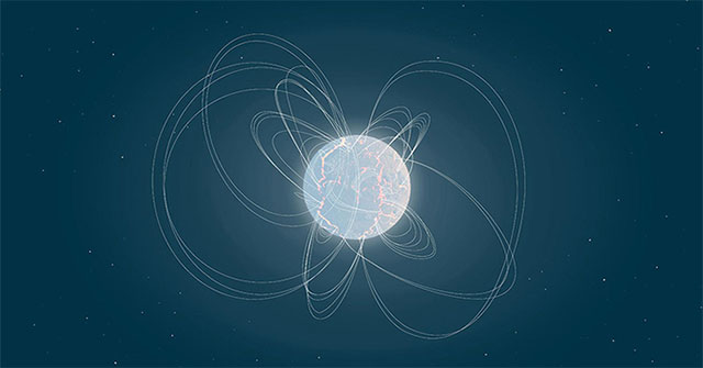 Sao neutron có từ trường mạnh gấp 1.000 lần thông thường
