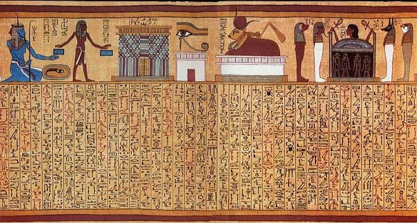 Nghi lễ mai táng của người Ai Cập cổ cũng được mô tả trong cuốn tử thư
