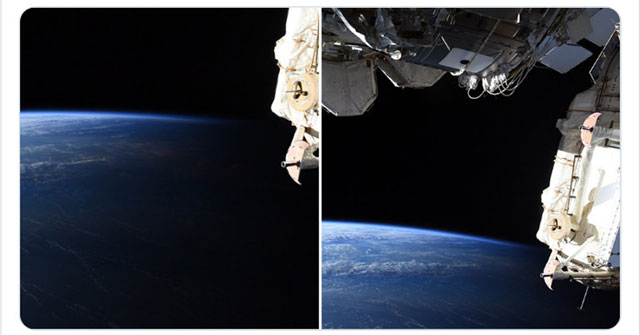 Phi hành gia NASA chia sẻ hình ảnh mãn nhãn về ranh giới ngày và đêm trên Trái đất nhìn từ vũ trụ