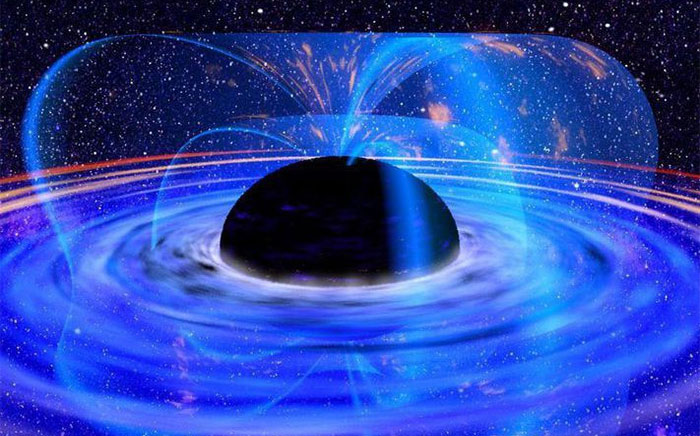 Chân trời sự kiện của lỗ đen là khu vực có dạng hình cầu