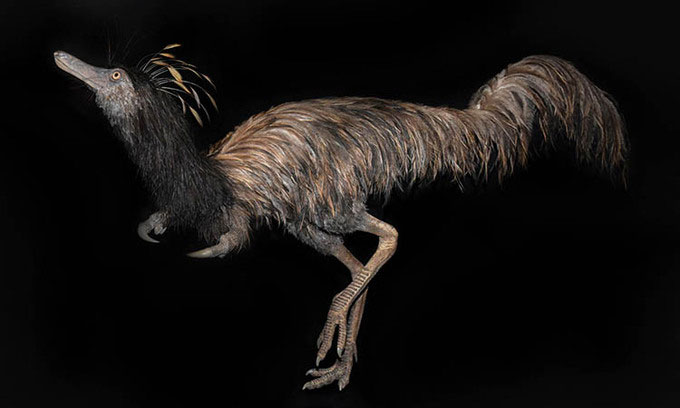 Mô phỏng hình dạng khủng long Trirarchuncus prairiensis.