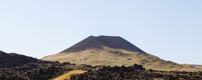 Một núi lửa đã tắt trên đảo Haimaey