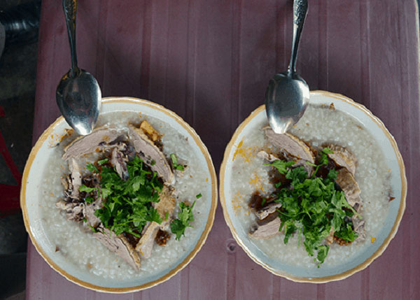 Cháo vịt