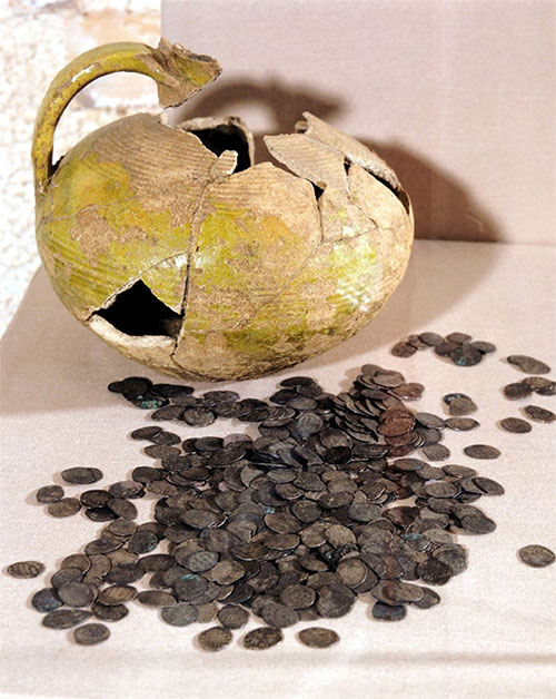 Tiền xu vào thế kỷ 16-17, thời Ivan Bạo chúa.