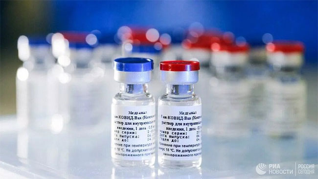 Giá vaccine ngừa Covid-19 xuất khẩu của Nga ít nhất là 10 USD cho 2 liều.