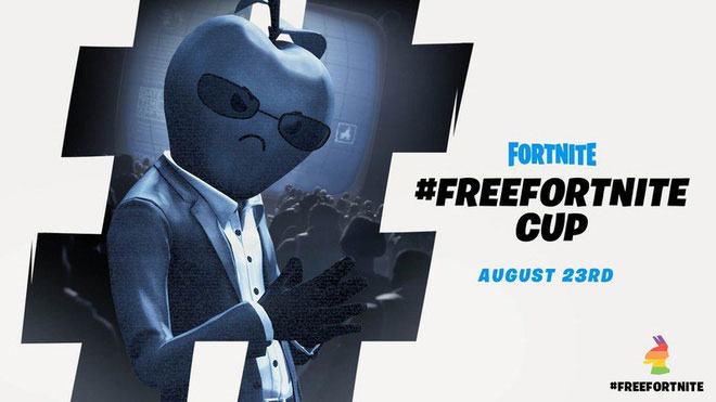 Epic sắp chuẩn bị sự kiện Cup FreeFortnite vào ngày 23/8 tới đây.