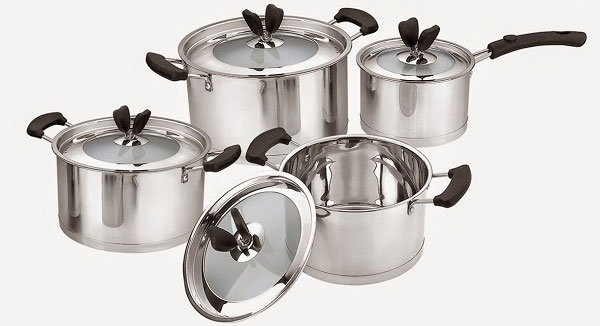 Nồi chảo cũng là đồ gia dụng thường được làm từ inox 304.