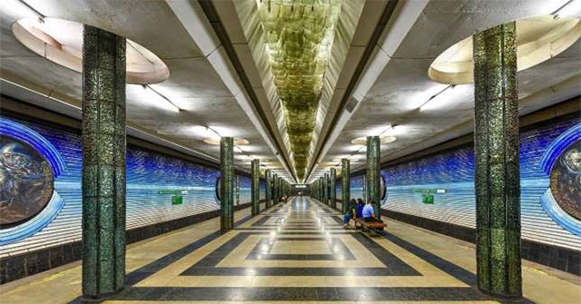 9 ga tàu điện ngầm đẹp nhất thế giới