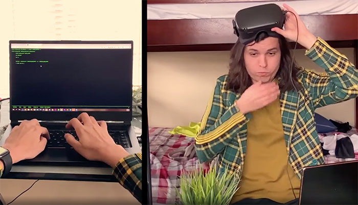 Lucas sử dụng tới công nghệ VR để tái tạo toàn bộ "quá khứ" của mình.