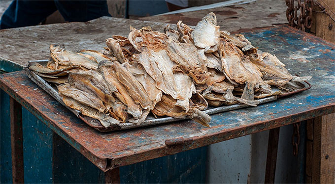 Cá muối Trung Quốc bị xếp vào nhóm thực phẩm gây ung thư cấp độ một.