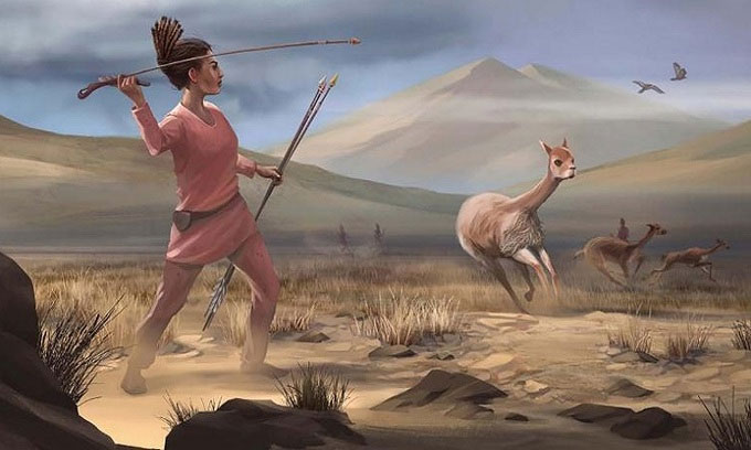 Chân dung thiếu nữ thợ săn 9.000 tuổi