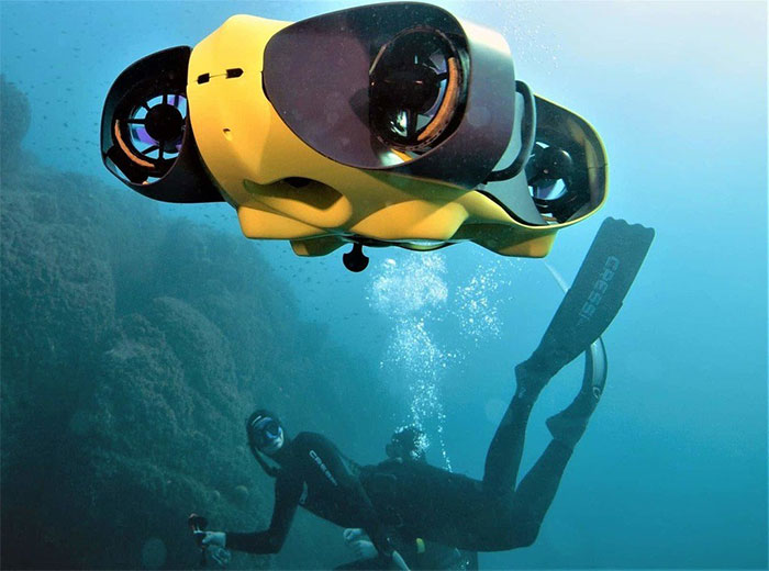 Thiết bị tự hành dưới nước iBubble dùng để chụp ảnh