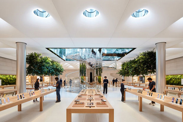 Một cửa hàng Apple tại Mỹ
