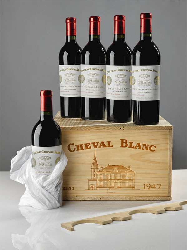 Rượu vang 1947 Château Cheval Blanc - 304.375 USD