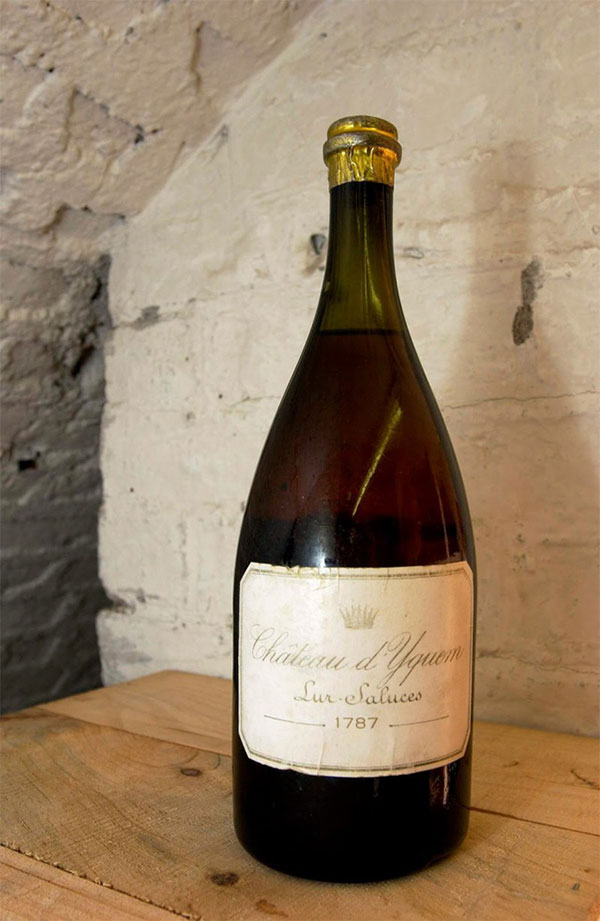 Rượu vang Chateau Lafite 1787 - 156.450 USD