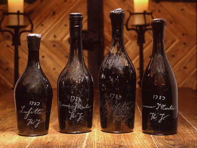 Rượu vang Chateau Margaux 1787 - 225.000 USD