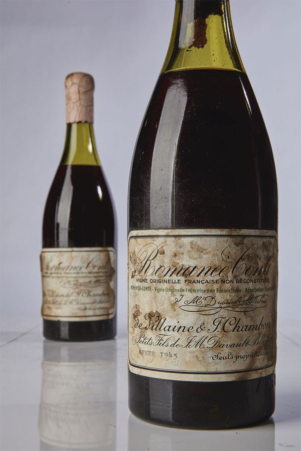Rượu vang Romanee Conti 1945 - $ 123.900