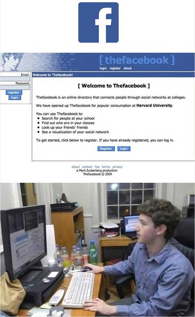 Mạng xã hội trường đại học - Facebook (2004)