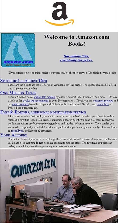 Hiệu sách trực tuyến Amazone (1994)