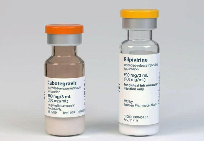 Liều thuốc chữa HIV mới được FDA phê duyệt là dạng kết hợp Cabotegravir và rilpivirine.