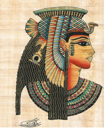 Tranh vẽ nữ hoàng Cleopatra