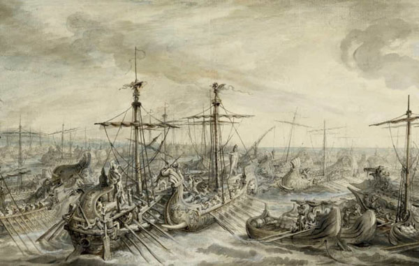 Trận Cape Ecnomus diễn ra ở phía nam Sicily vào năm 156 TCN giữa các hạm đội của người Carthage và Cộng hòa La Mã