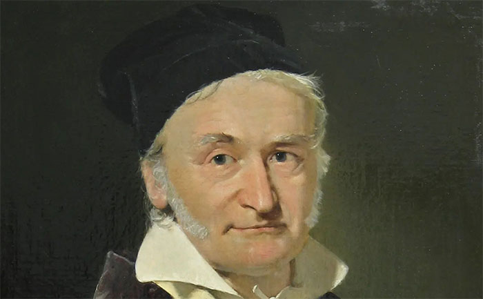 Johann Carl Friedrich Gauß (30/4/1777 - 23/2/1855).