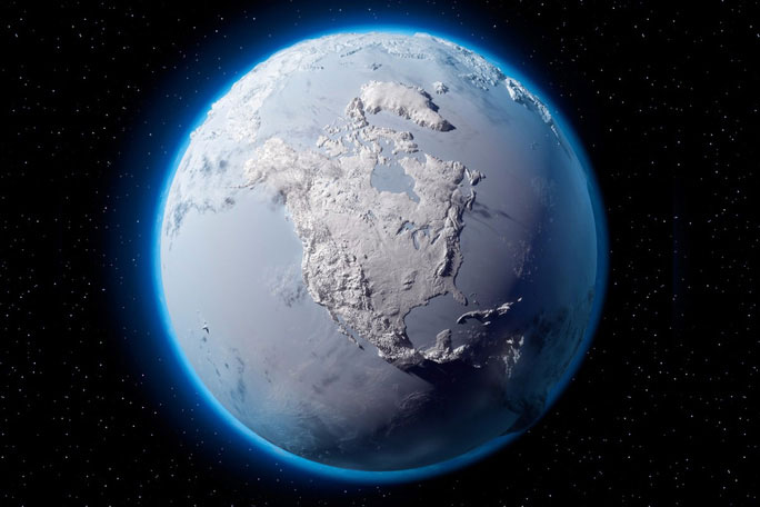 Trái đất 2,3 tỉ năm trước là một quả cầu tuyết mất oxy