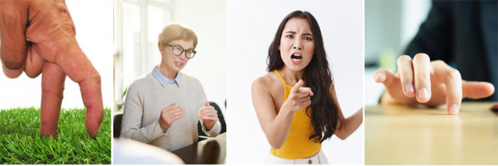 Cử chỉ làm phong phú thêm ngôn ngữ của chúng ta.