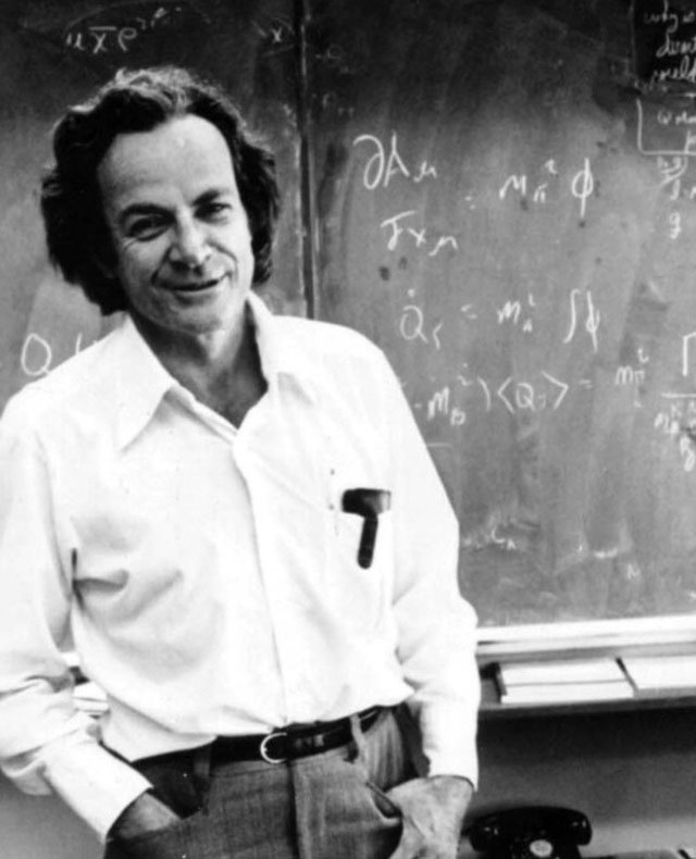 Nhà vật lý với thú vui bẻ khóa Richard Feynman