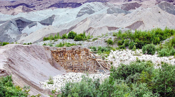 Mỏ đồng Kennecott ở Alaska, Mỹ.