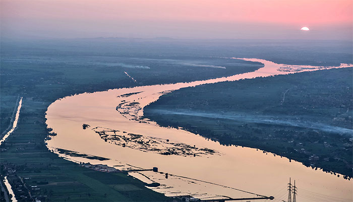 Sông Nile - con sông dài nhất thế giới.