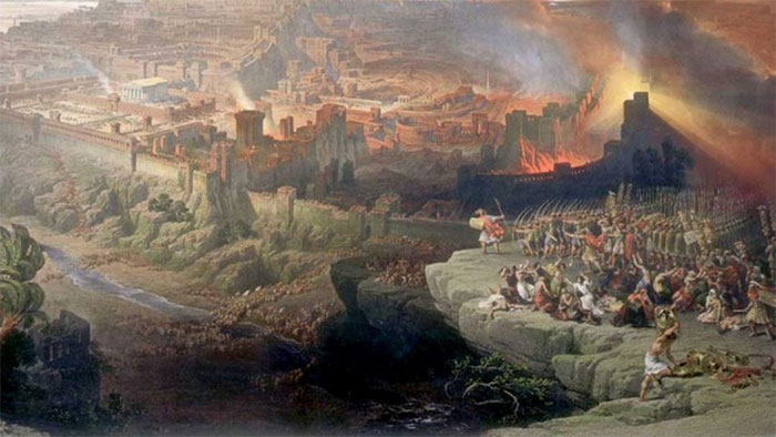 Trận vây thành Jerusalem năm 70 được coi là thảm kịch đẫm máu nhất lịch sử cổ đại.