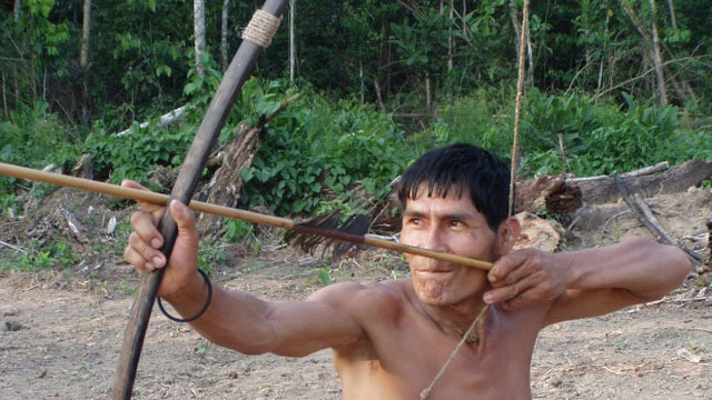 Người Tsimane vẫn chủ yếu sống nhờ săn bắn, hái lượm. 